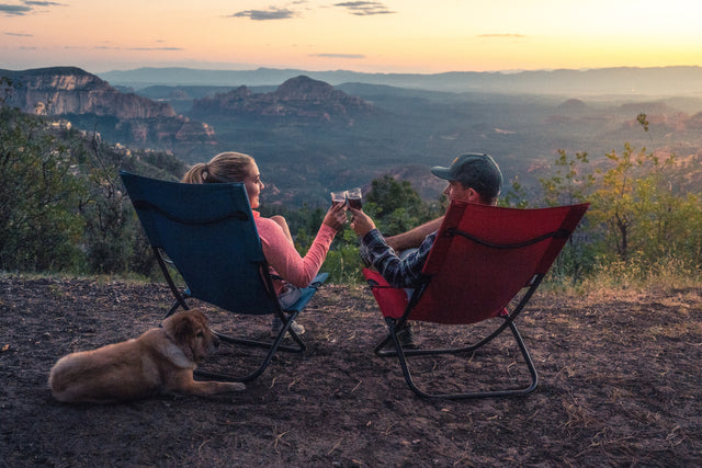 Camping wine